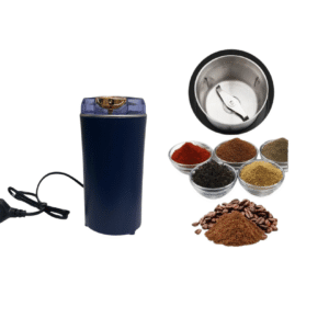 DLS Portable handy Electric Coffee & Spice Grinder Machine 300W | Stainless Steel Blade Dry Grinder for Coffee Beans,Spices | Sturdy Kitchen Grinder